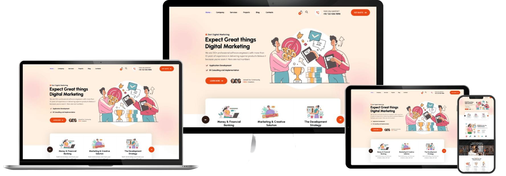 website responsiveness for all devices 